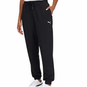 Puma Ladies' Track Jogger  Black Large New